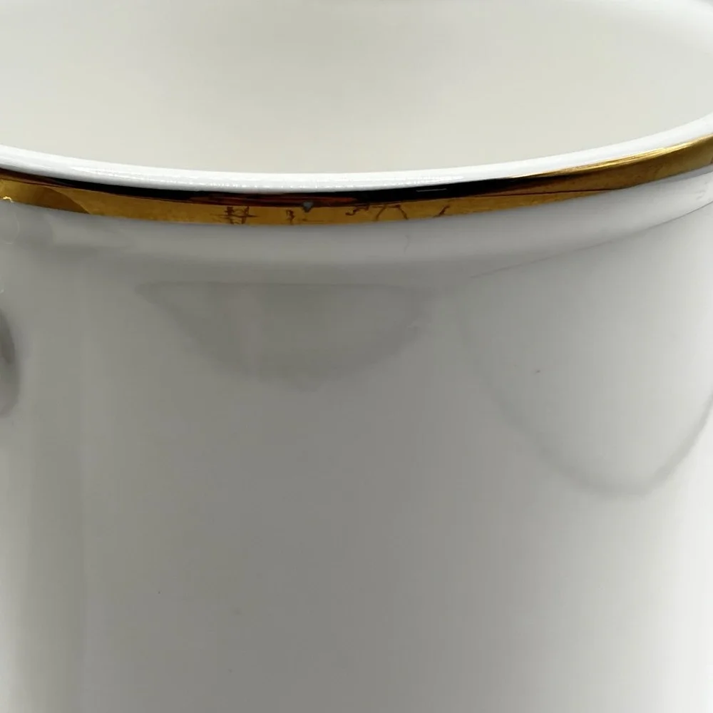 Pottery Barn‎ Stewart Plaid Initial Mug 